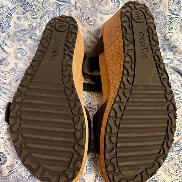 Papillio by Birkenstock Black Wedge Sandals - Picture 5 of 6